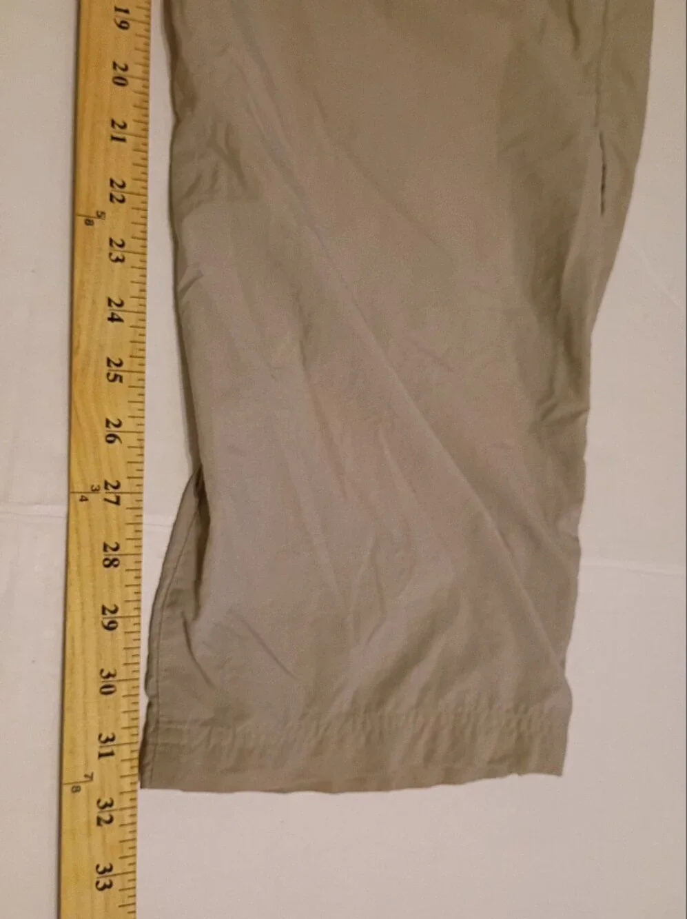 REI Men's Zip-Off Cargo Pants in Light Khaki Sz XL